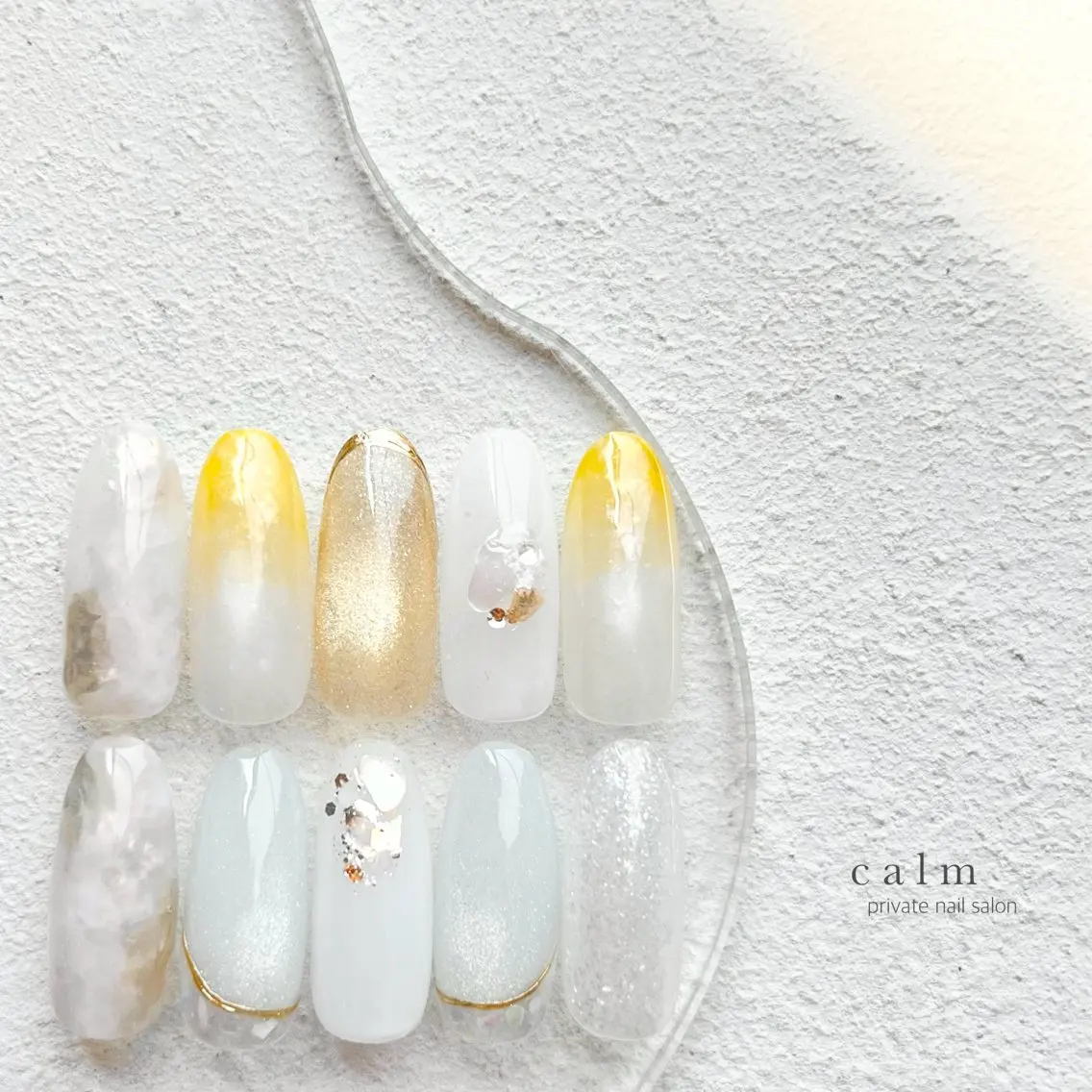 ネイル ハンドネイル calm 〔ｶｰﾑ〕のネイルデザイン