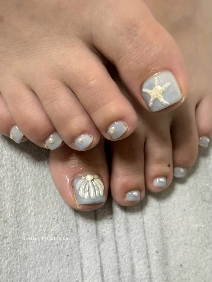 ネイル フットネイル FIORITURA Maikoのネイルデザイン