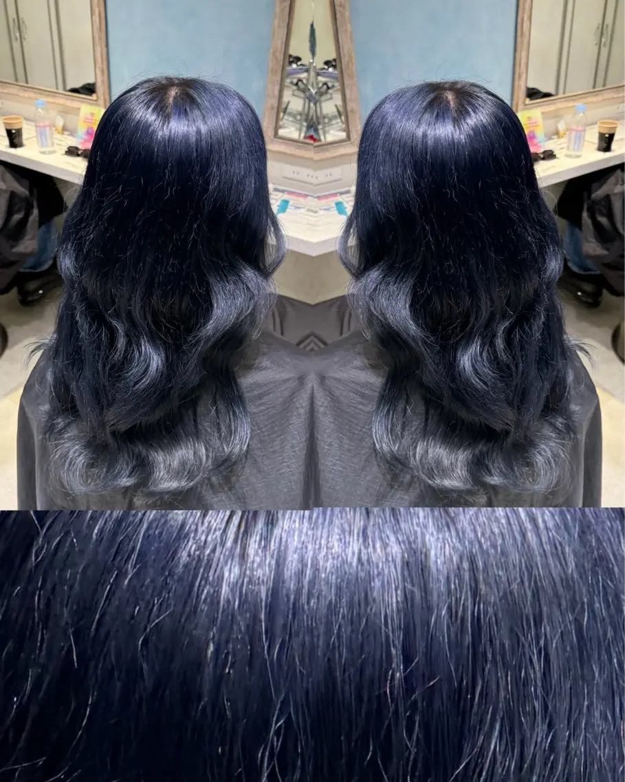 ロング カラー ヘアカラー ハイトーン/ブリーチ 💙みずき💙のヘアスタイル