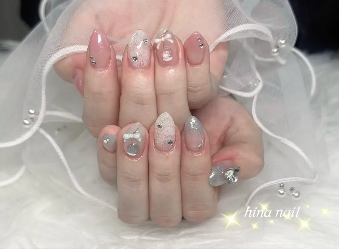 ネイル 持ち込み ハンドネイル フットネイル Hina nail 木場のネイルデザイン