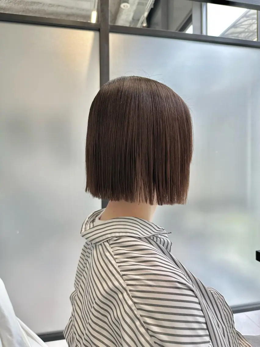 ショート 大人女性の髪質改善 🫧鷹司郎のヘアスタイル