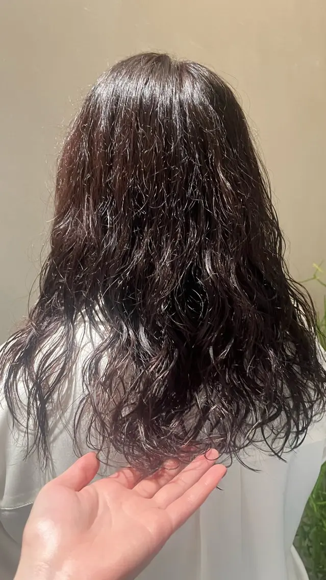 カラー ブラウンカラー ラベンダーカラー 中野 沙季子のヘアスタイル