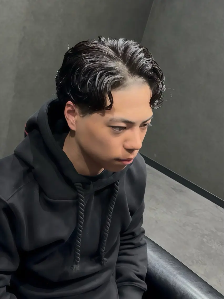 ショート パーマ メンズ HINA ちゃんのヘアスタイル
