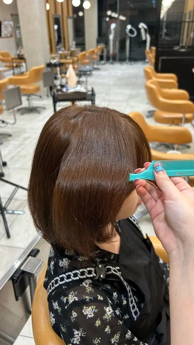 カラー 武藤 わかなのヘアスタイル