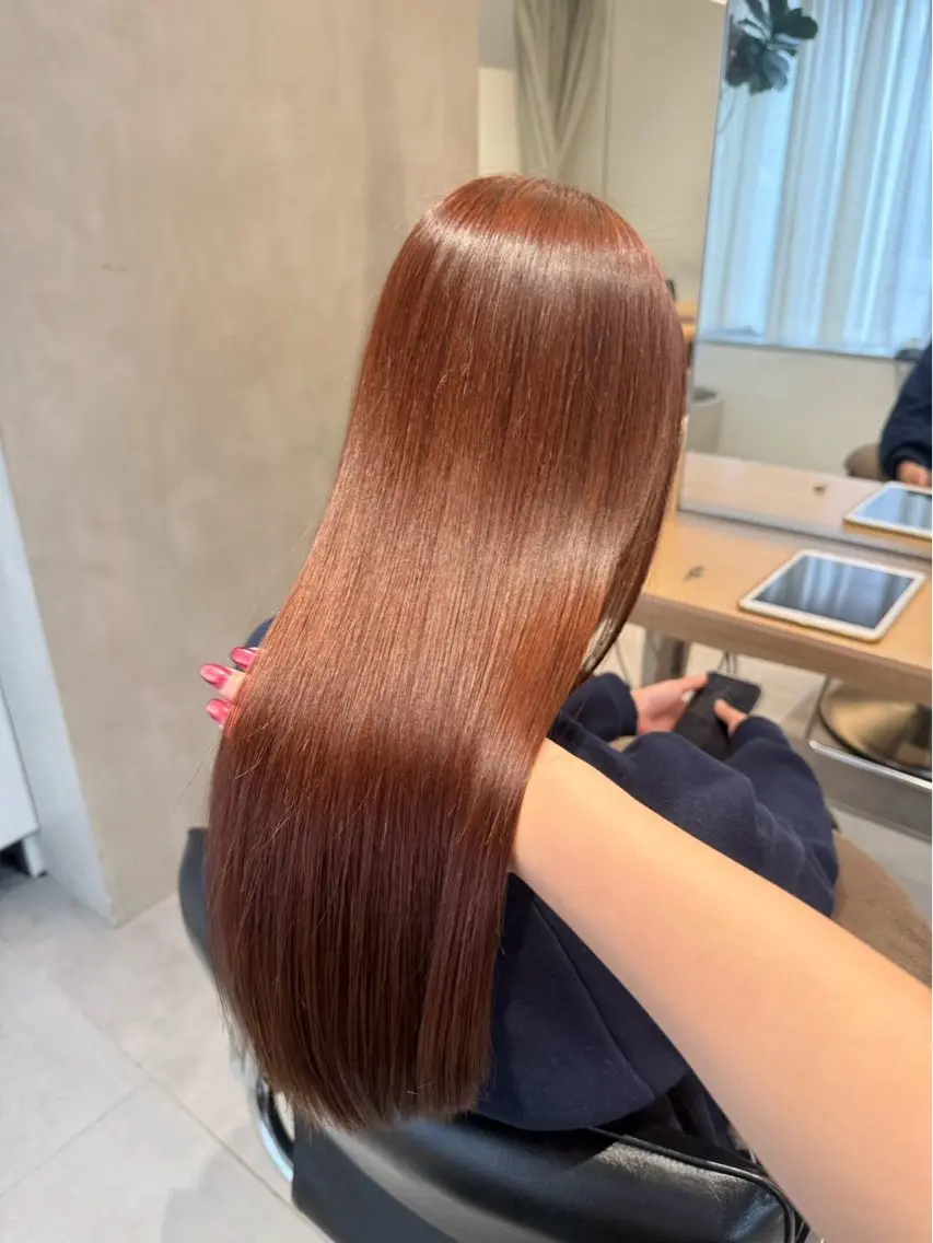 くるみ🎀🐿 縮毛矯正🪄︎︎のヘアスタイル