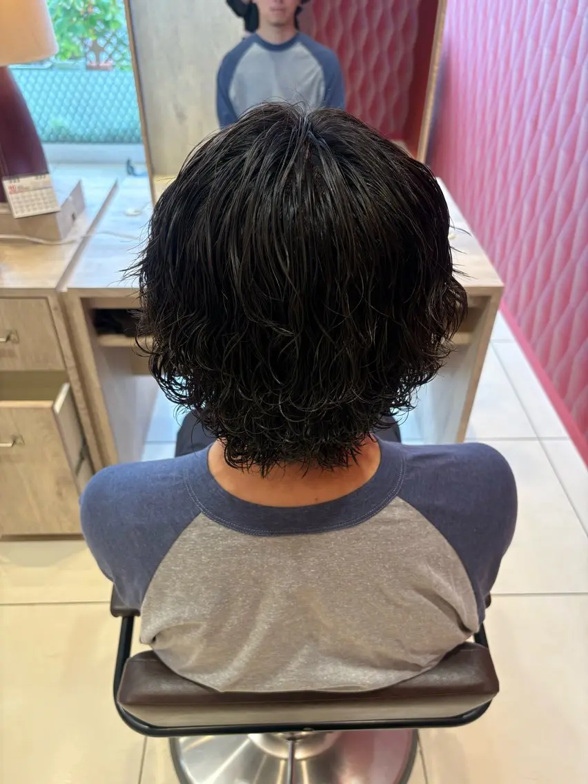 パーマ メンズ Nanami ナナミのヘアスタイル