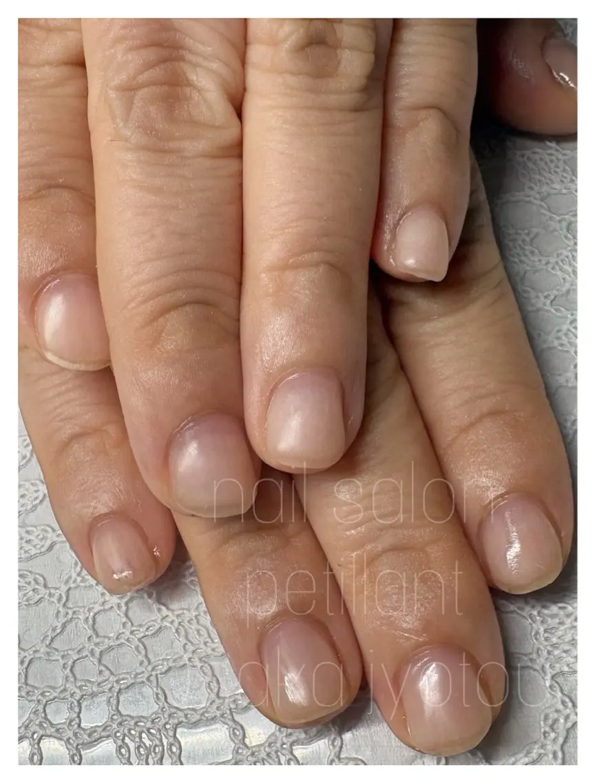 ネイル ピンク nail salon petillantのネイルデザイン