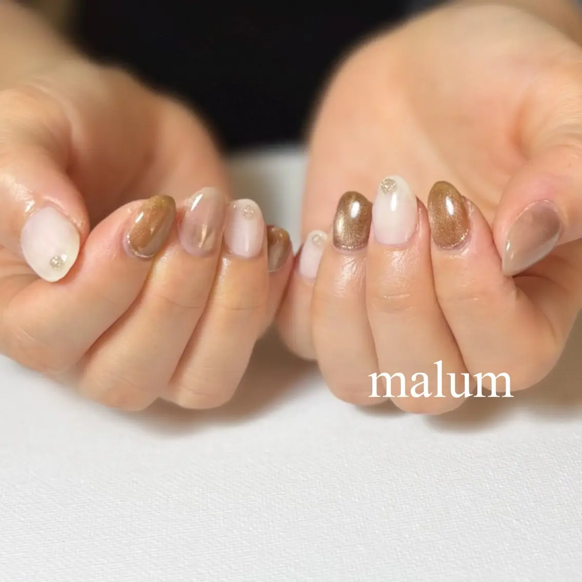 ネイル ハンドネイル malum nailのネイルデザイン