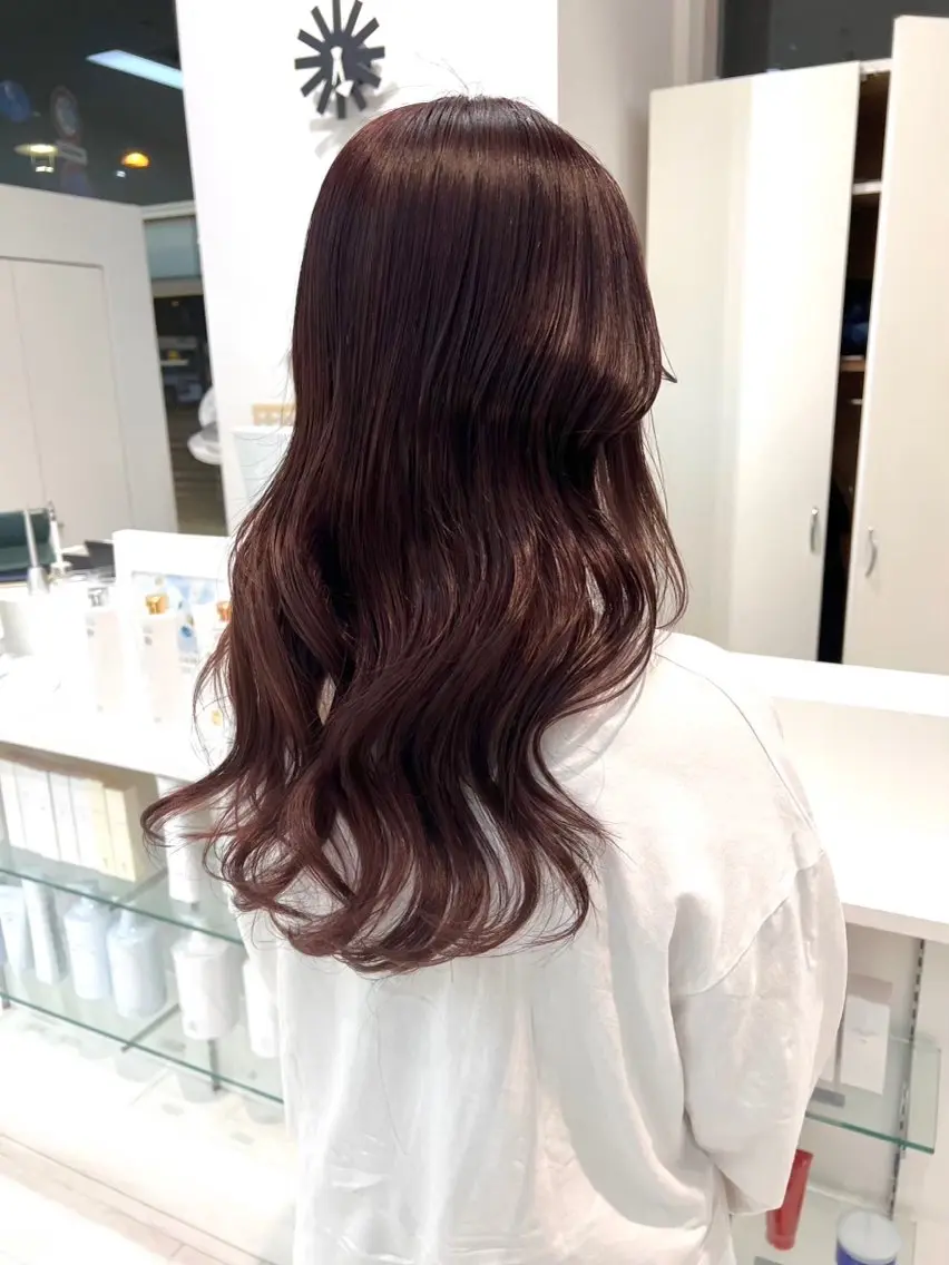 ロング カラー ParveMix🍀 藤原愛未のヘアスタイル