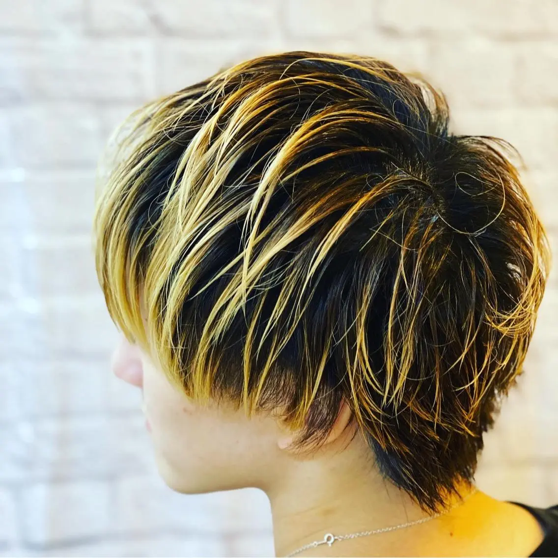 ミディアム 和田 龍平のヘアスタイル