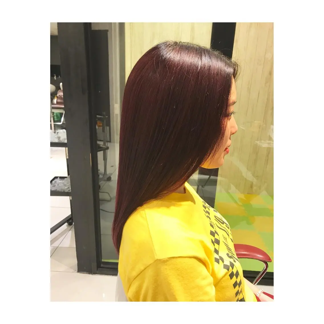 ミディアム カラー 中野 竜介のヘアスタイル