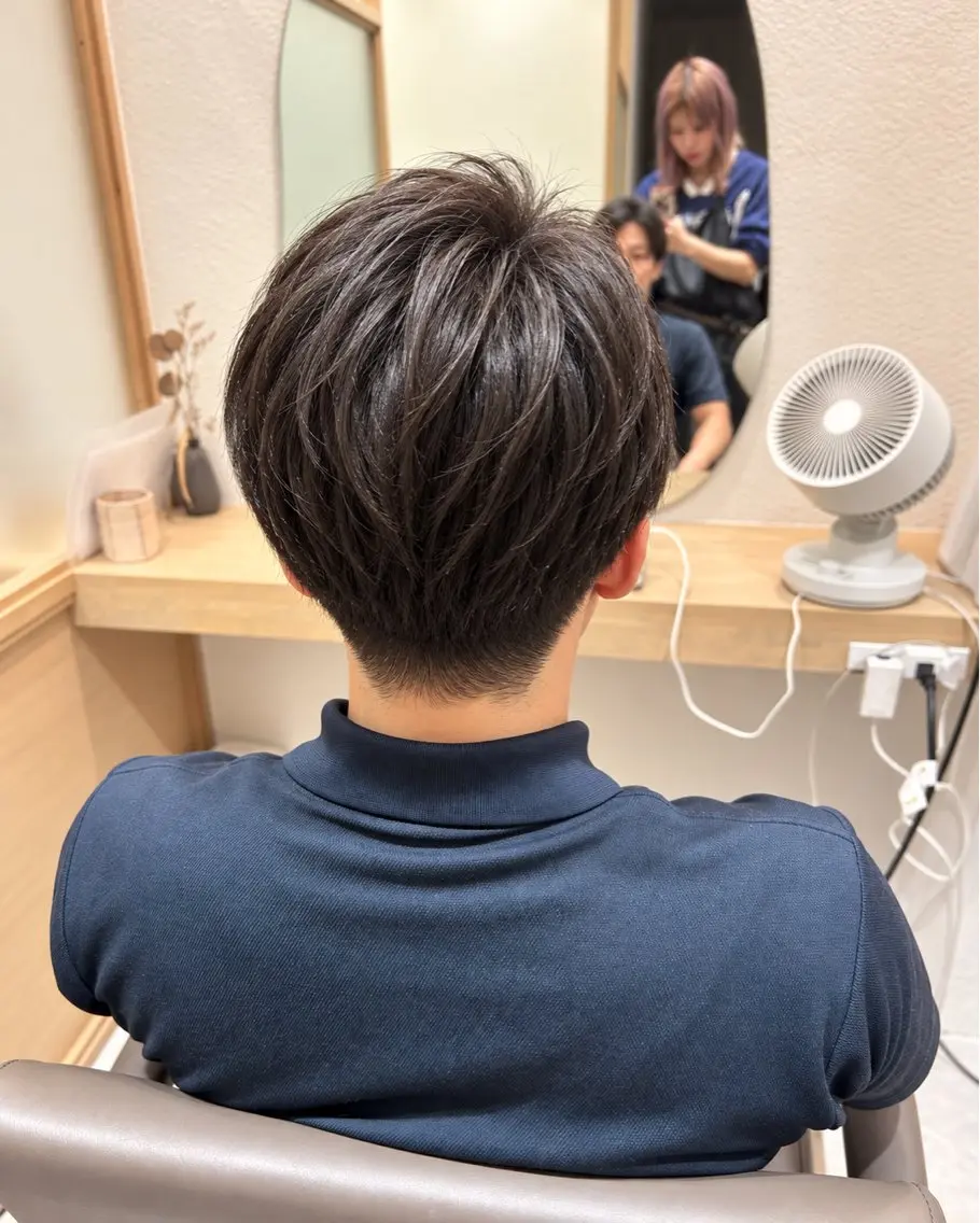 ショート カラー ブリーチ ケアブリーチ ケアカラー くびれヘア カット ヘアカラー トリートメント ヘッドスパ 久木原 ゆりのヘアスタイル