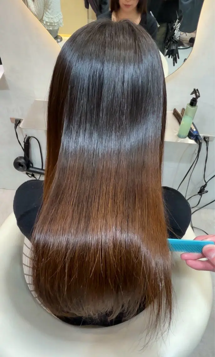 ロング ヘアアレンジ カット 縮毛矯正 トリートメント トレンドヘア/大宮/ 髪質改善/吉田光佑のヘアスタイル