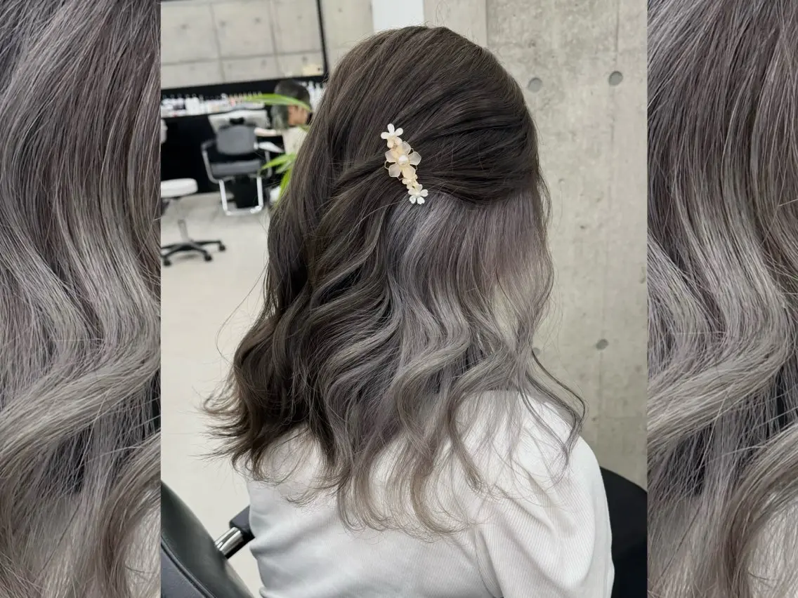 セミロング 齋藤 梨乃のヘアスタイル