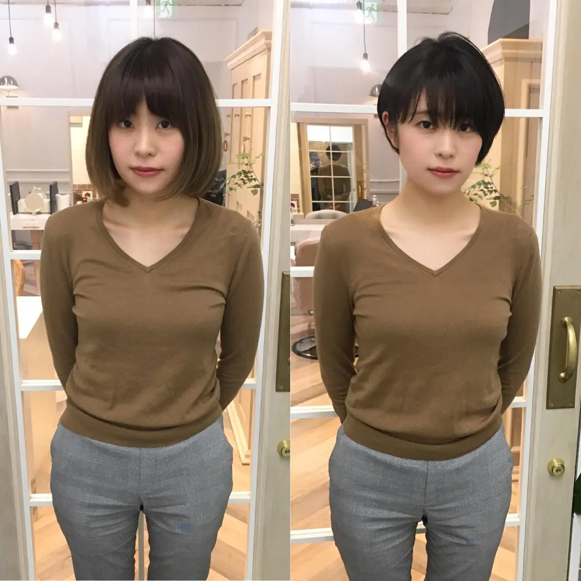ショート カラー 大人可愛いショート* NoWL栗原隆成のヘアスタイル