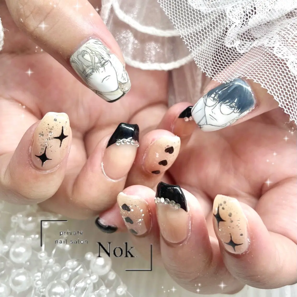 ネイル ハンドネイル 池袋痛ネイル Nok. 渡辺のネイルデザイン