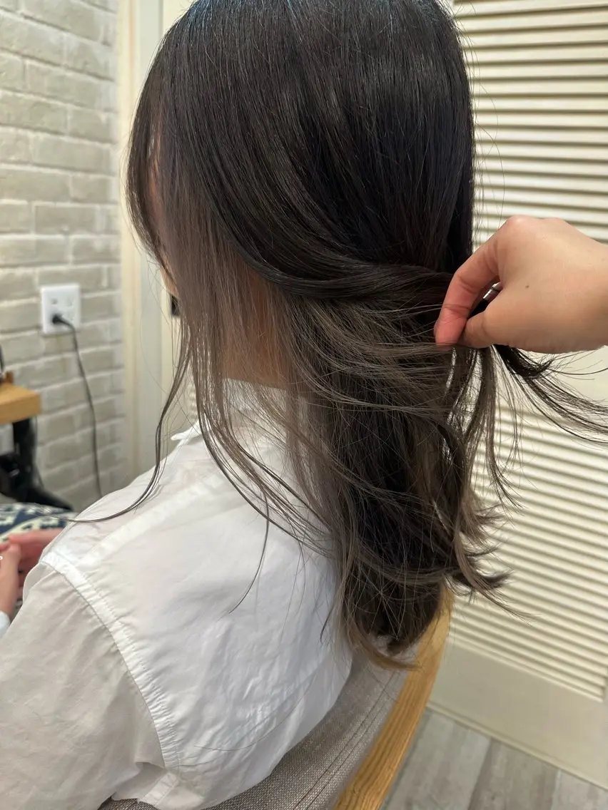 カラー ヘアカラー ヘアセット ✄折橋 彩花🐶🍑のヘアスタイル