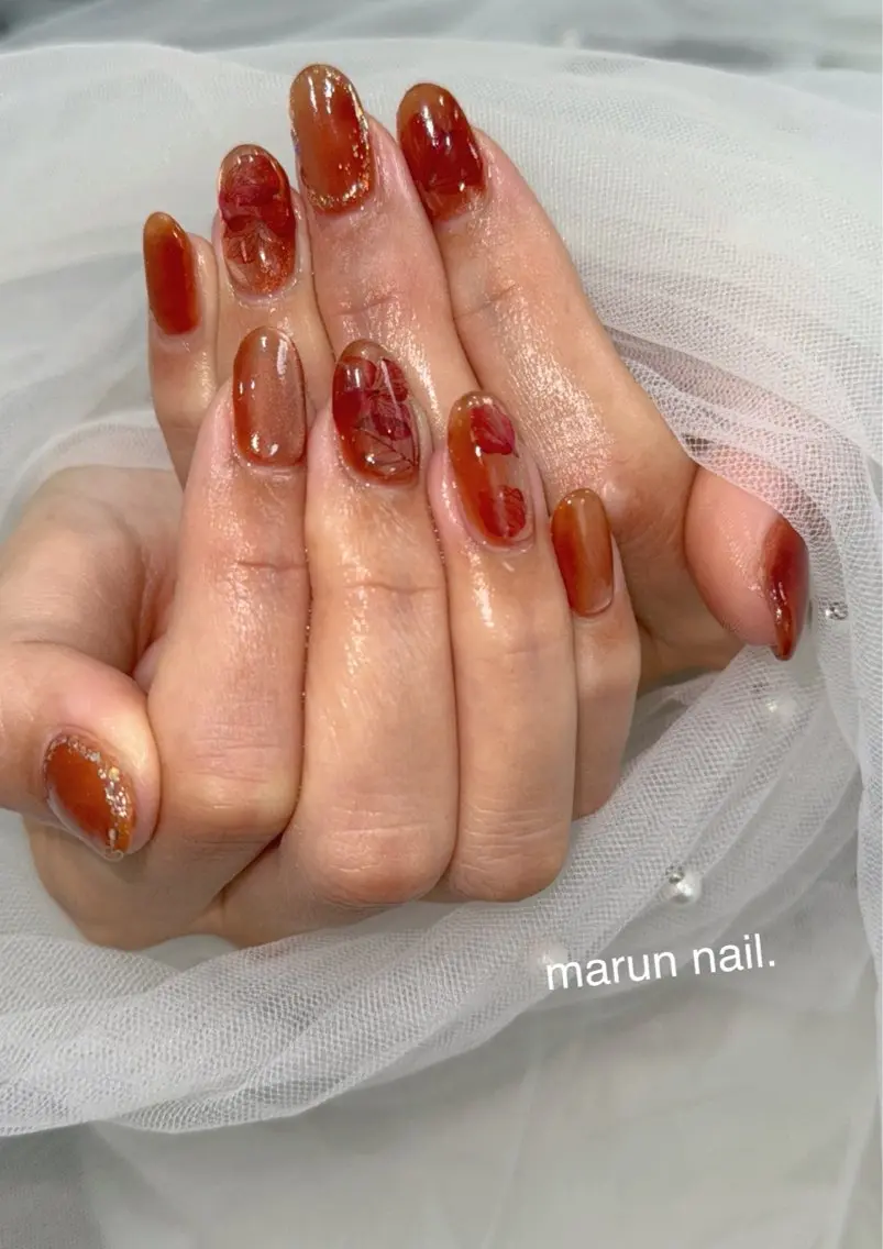 ネイル ハンドネイル marun._ megumi.のネイルデザイン
