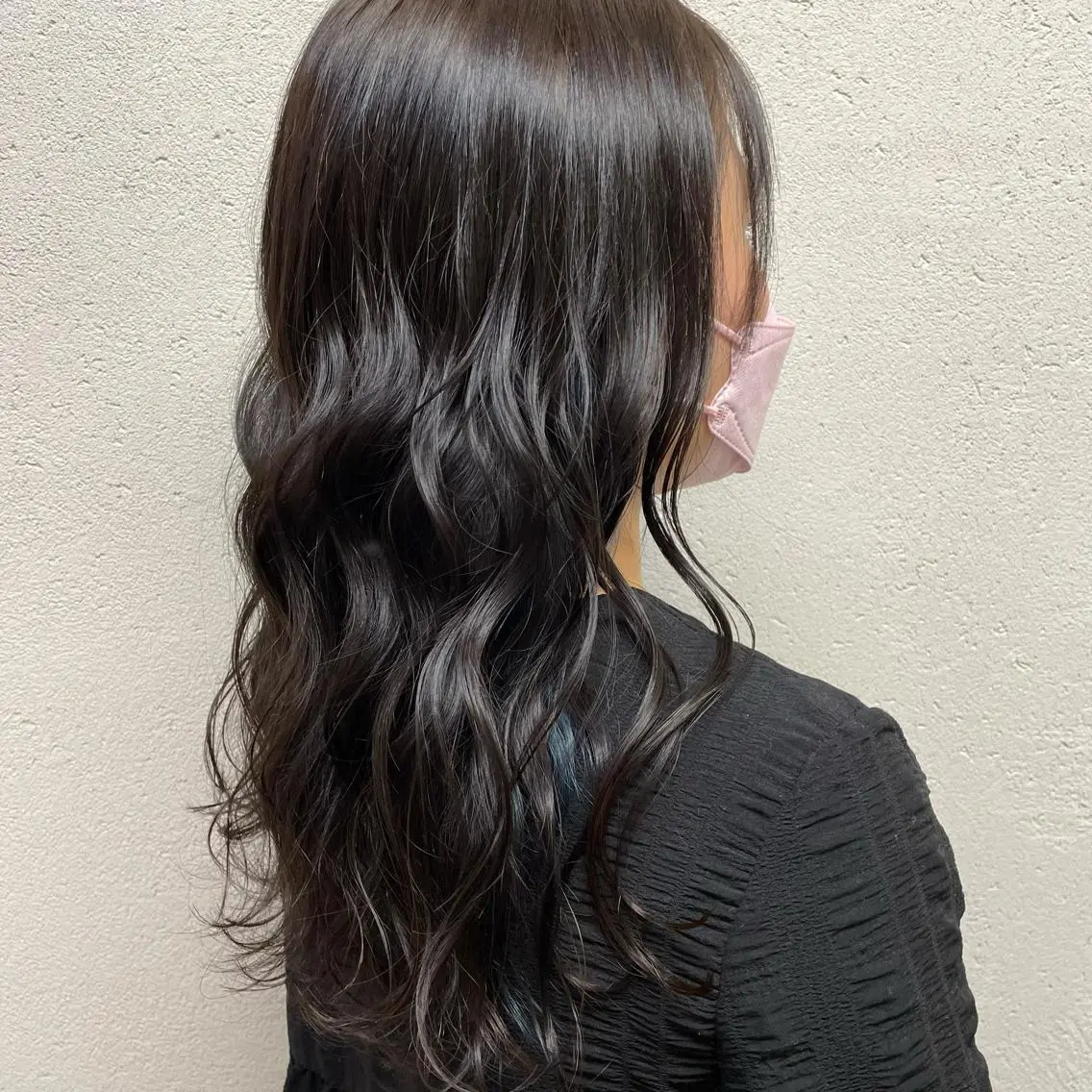 ロング カラー 北川 智海のヘアスタイル