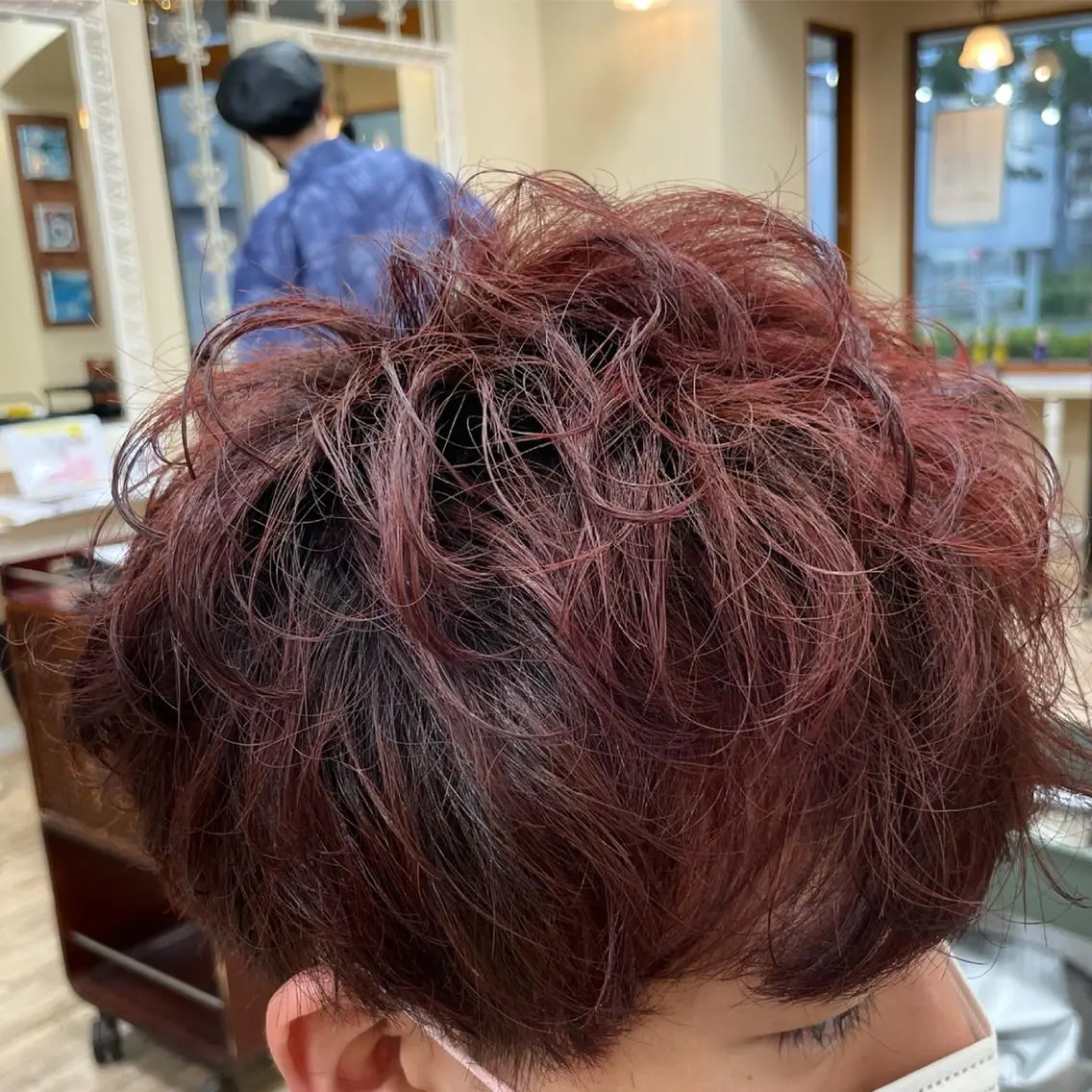 ショート メンズ メンズパーマ KAKKY/ショート レイヤー/千種/池下のヘアスタイル