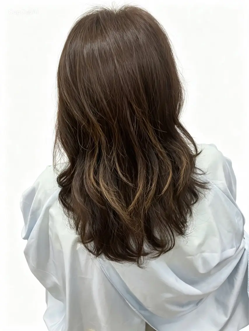 ミディアム ✂️ MIKAのヘアスタイル