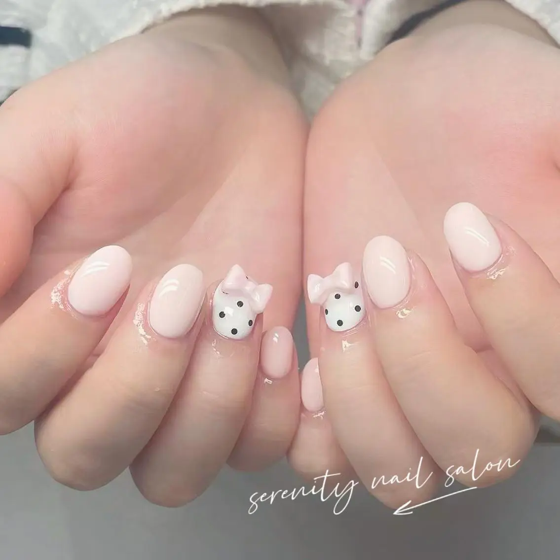 ネイル 長さ出し 持ち込み ワンホンネイル ハンドネイル ハンドケア 🌻ハサミ ✂️のネイルデザイン