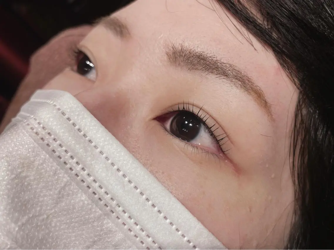 まつげパーマ👀アイシャンプー+トリートメント+お持ち帰りできる美容液つきの写真