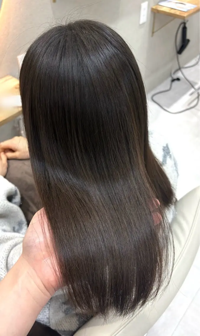 セミロング 縮毛矯正 大宮LINKTH/ nanaのヘアスタイル