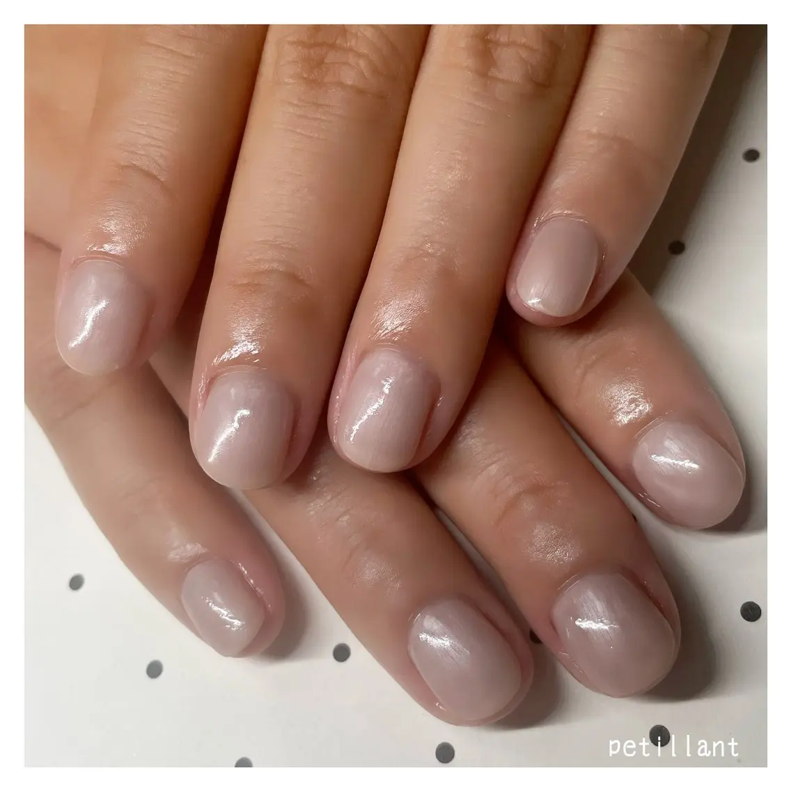 ネイル ワンカラーネイル nail salon petillantのネイルデザイン