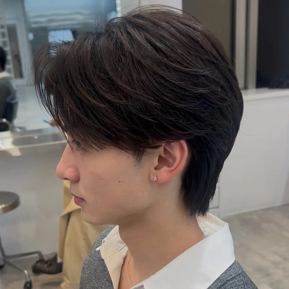 🌟メンズカット🌟 (センターパート限定)の写真