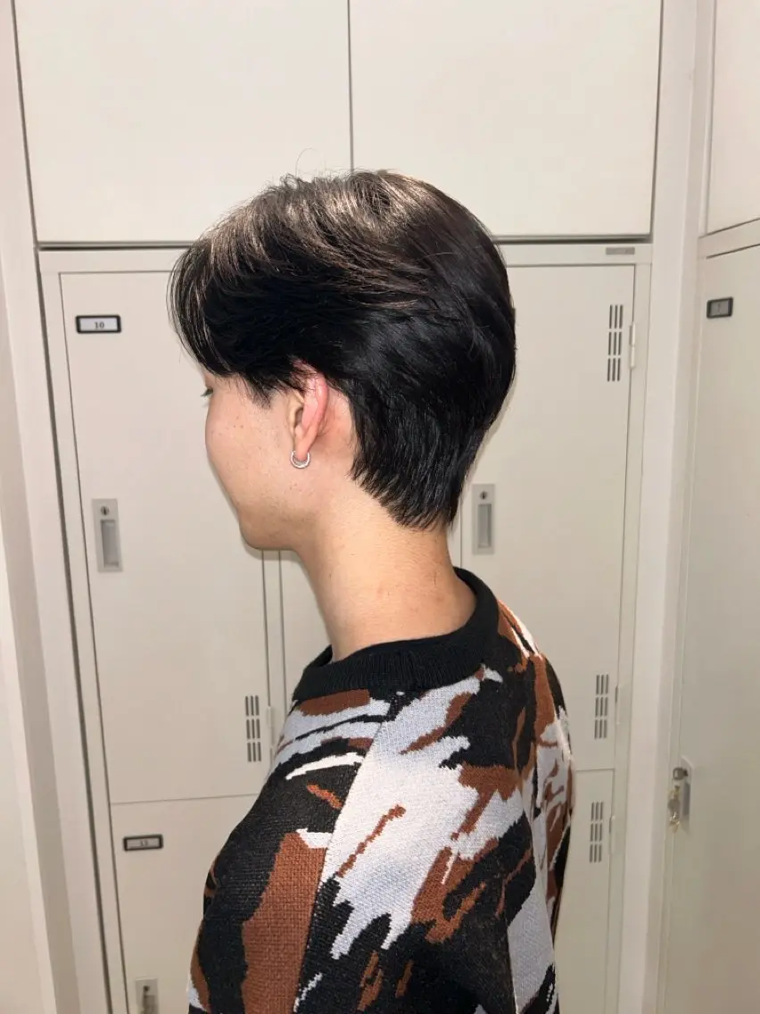 パーマ メンズ メンズパーマ カット パーマ ダブルカラー 🩷Rio🩷のヘアスタイル