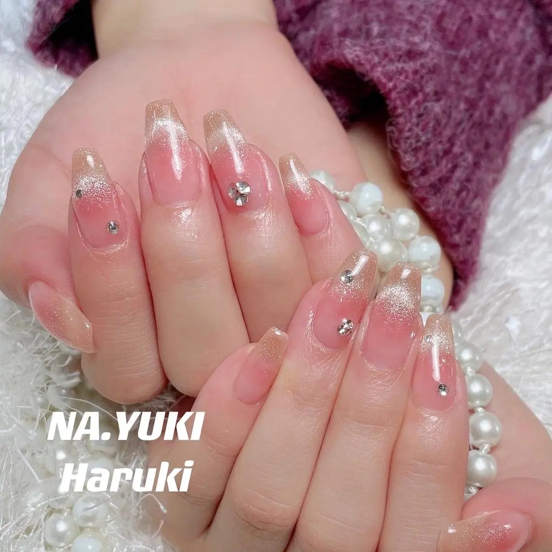 ネイル ハンドネイル ハンドケア 🎀 moo~ 🎀のネイルデザイン