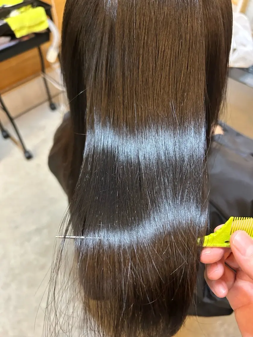 ロング 西川 佳躍のヘアスタイル
