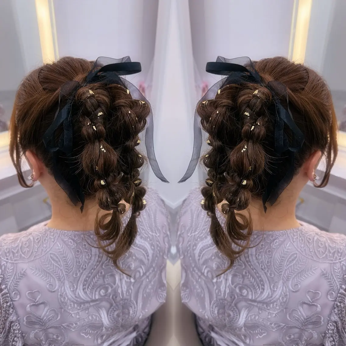 ヘアアレンジ ヘアセット 🤍AIRA🤍のヘアスタイル