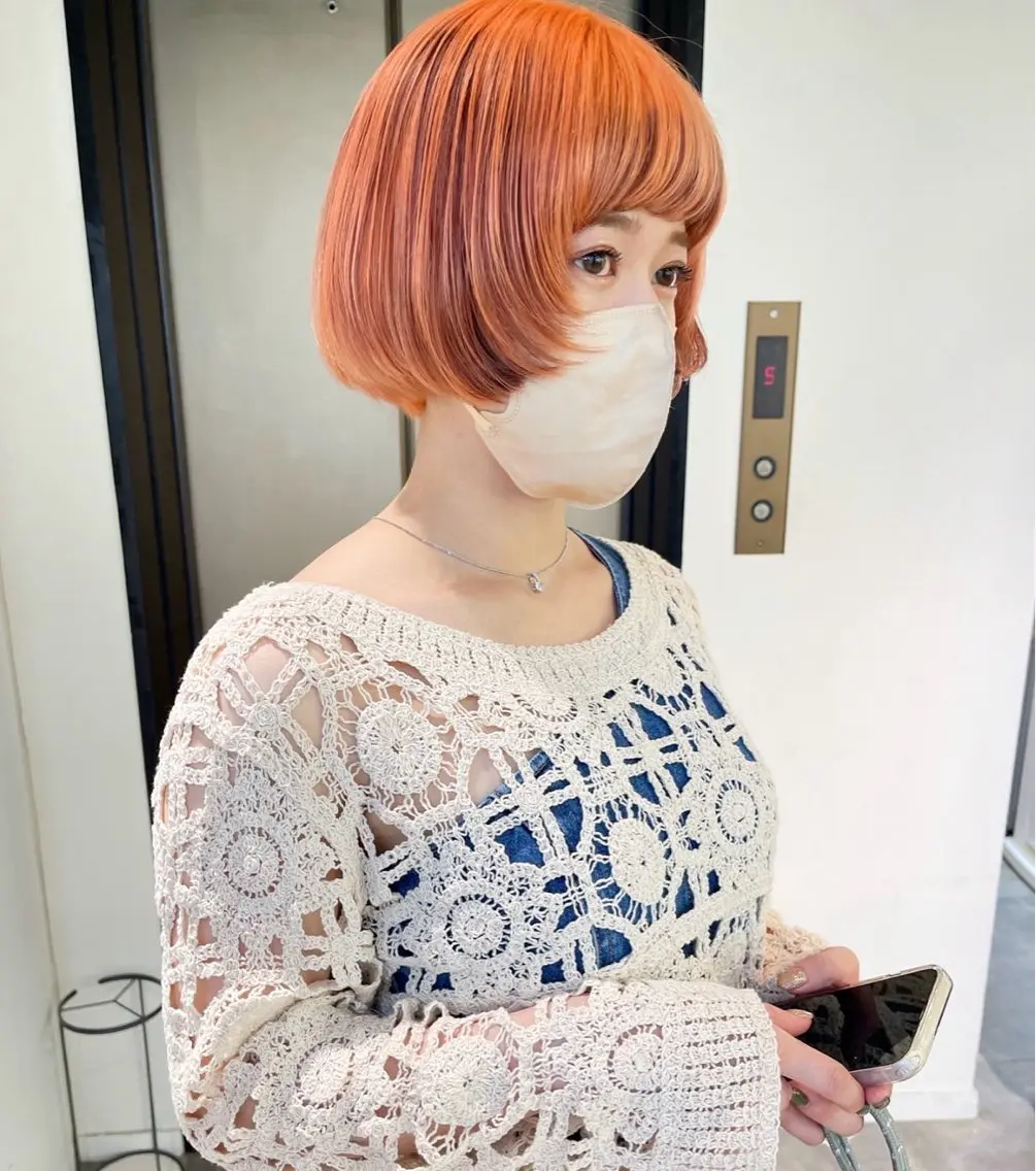 カラー airi໒꒱·゚ /デザインカラーのヘアスタイル