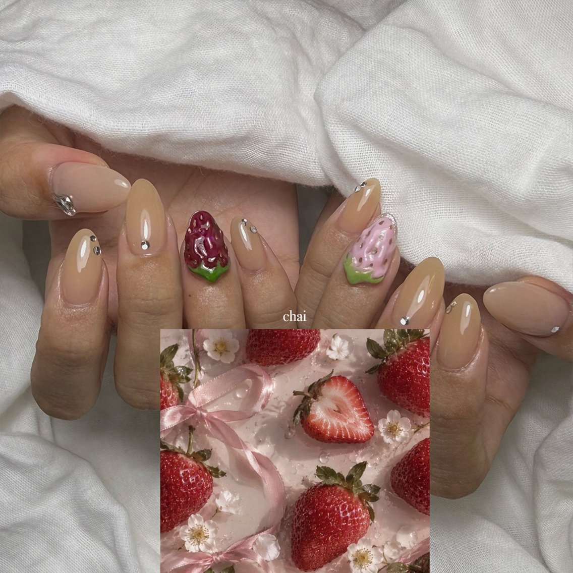ネイル アートネイル ジェルネイル パラジェル ハンドネイル chai nail +  eye📍鶴橋のネイルデザイン