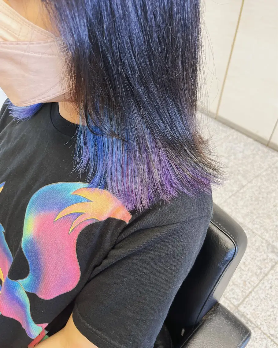 ミディアム カラー ブリーチ インナーカラー トリートメント カット ヘアカラー 🦄カラー指名No. 1 hayane🦄のヘアスタイル