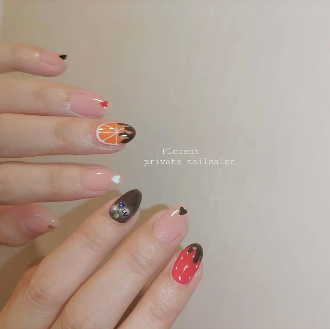 ネイル ハンドネイル florent nailのネイルデザイン
