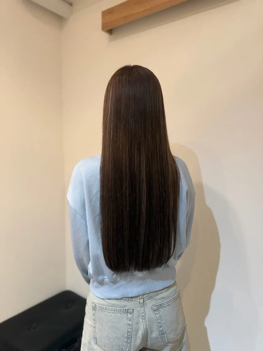 カラー カット ヘアカラー トリートメント ヘッドスパ 💇🏻♀️結/ 川崎美容師のヘアスタイル