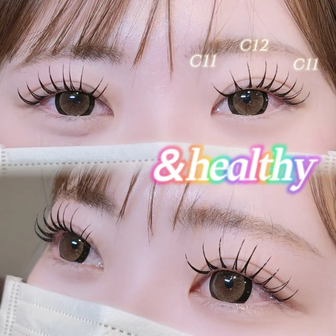 💍アンドヘルシー💎40束~60束 orフラットラッシュに変更可能💕コーティング剤仕上げ🌠💎¥10.000~の写真