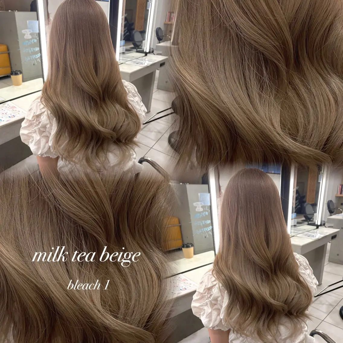 ロング カラー ヘアカラー トリートメント 🎀透明感カラー🎀 稲垣至恩🎀のヘアスタイル