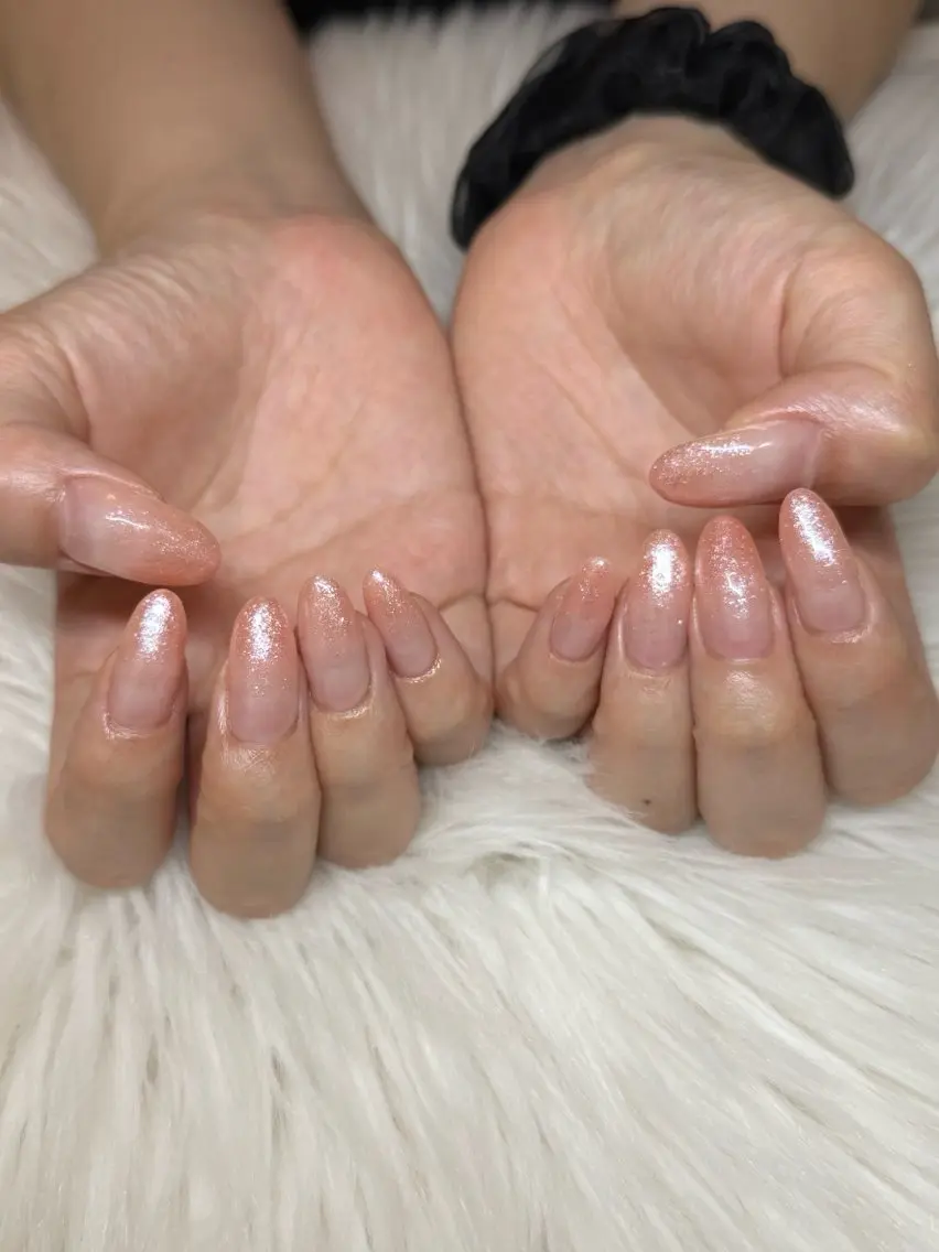 【Jr.ネイリスト限定】《Hand》ラメグラ(オフあり)¥4400の写真
