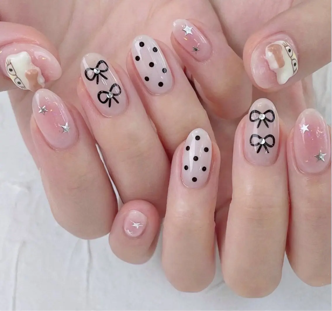ネイル ハンドネイル ╹◡╹MimoEye lash🌻Nailのマツエク・マツパデザイン
