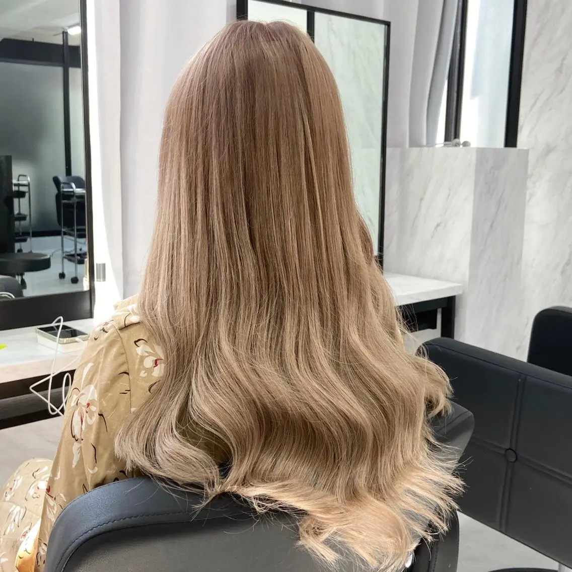 ロング カラー ハイトーンカラー メンズ特化/ マンツーマン/Ryuのヘアスタイル