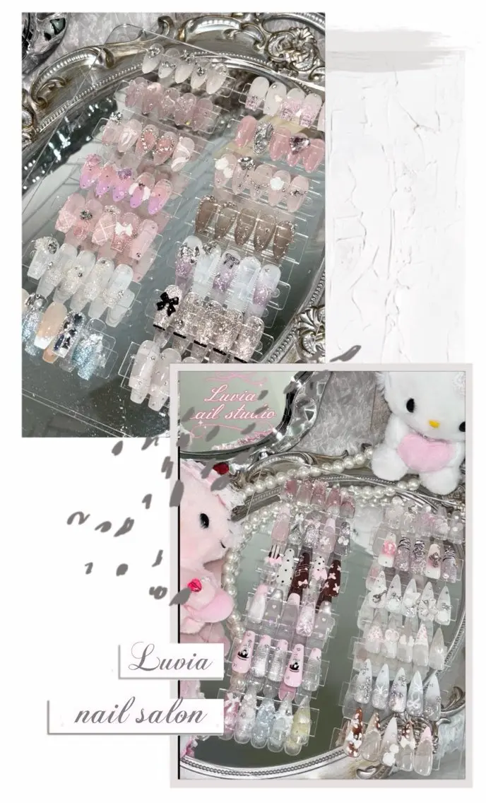 ネイル ジェルネイル 持ち込み ニュアンスネイル パラジェル スカルプネイル 🍒Luvia ワンホンネイルのネイルデザイン