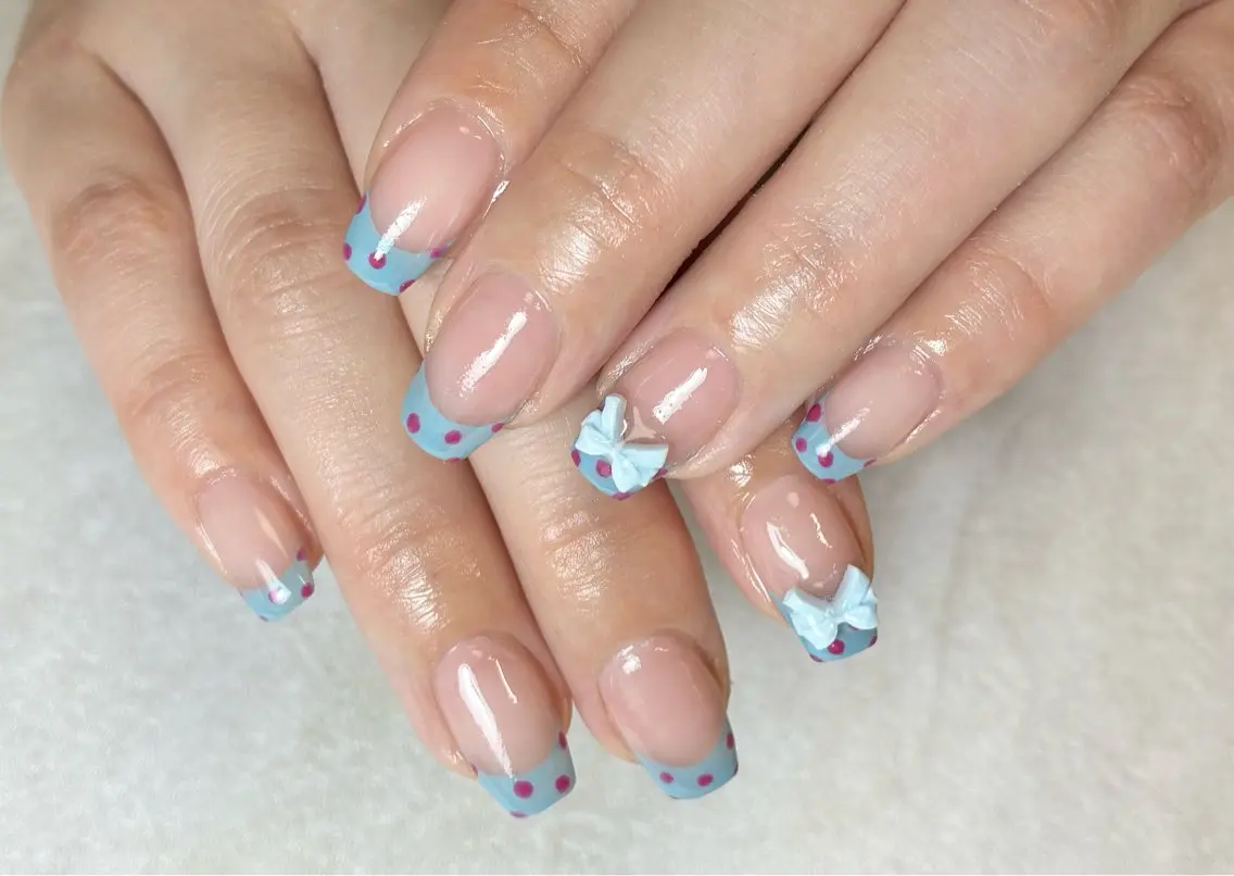 ネイル アートネイル フレンチネイル kotorika♡ 小岩のネイルデザイン