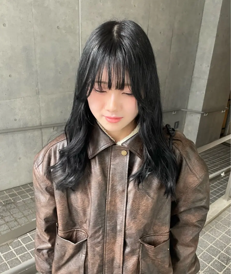 セミロング カラー 🌈メンズパーマ🌈 メンズカットアリサのヘアスタイル