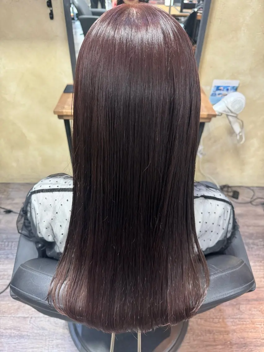 ロング カラー ヘアカラー 艶カラー🎀 YUUKAのヘアスタイル