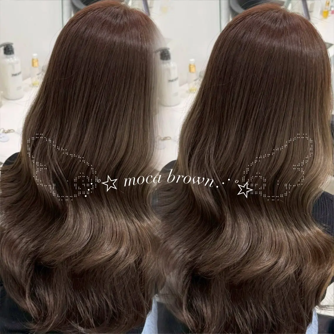 ロング カラー ヘアアレンジ ヘアカラー トリートメント 透明感暗髪カラー🦦 おとは🫧のヘアスタイル