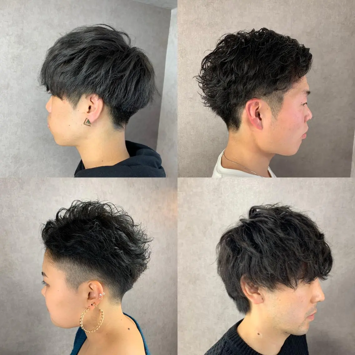 ショート カラー パーマ メンズ メンズ専門 中島俊【朝霞】のヘアスタイル
